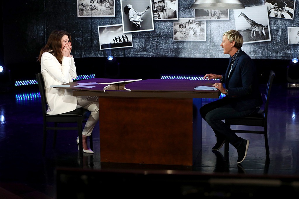 Anne Hathaway, Ellen DeGeneres