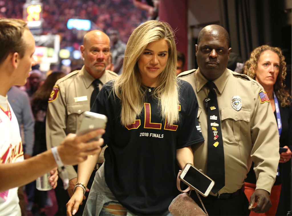 Khloe Kardashian, 2018 NBA Finals, Cleveland Cavaliers