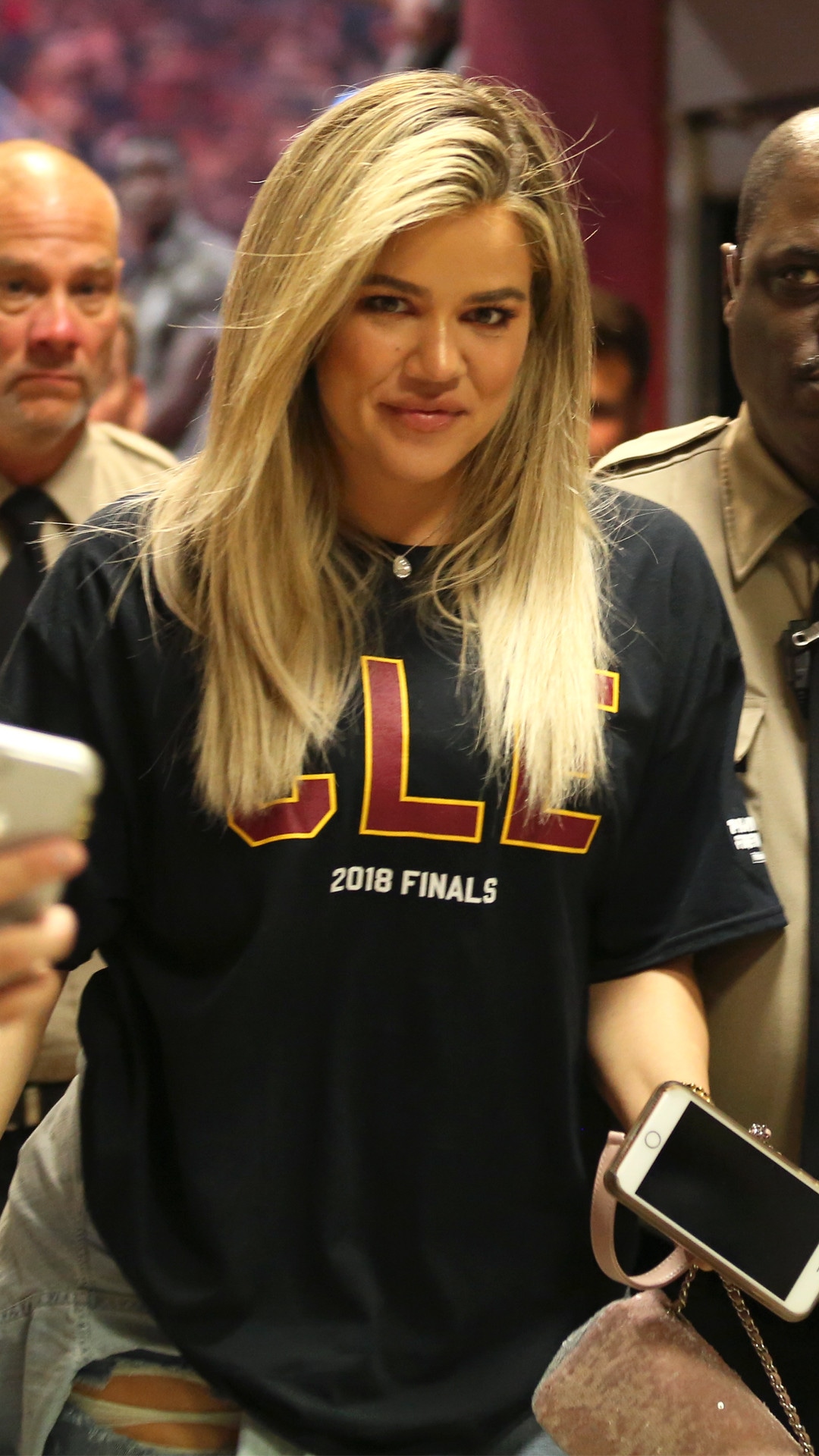 Khloe Kardashian, 2018 NBA Finals, Cleveland Cavaliers