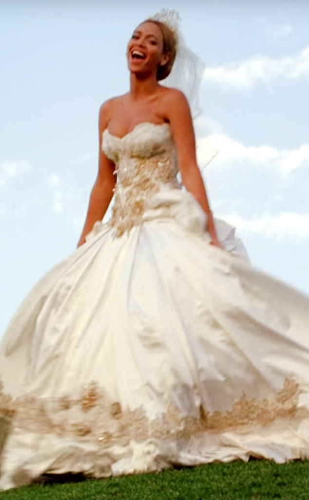 beyonce wedding dresses