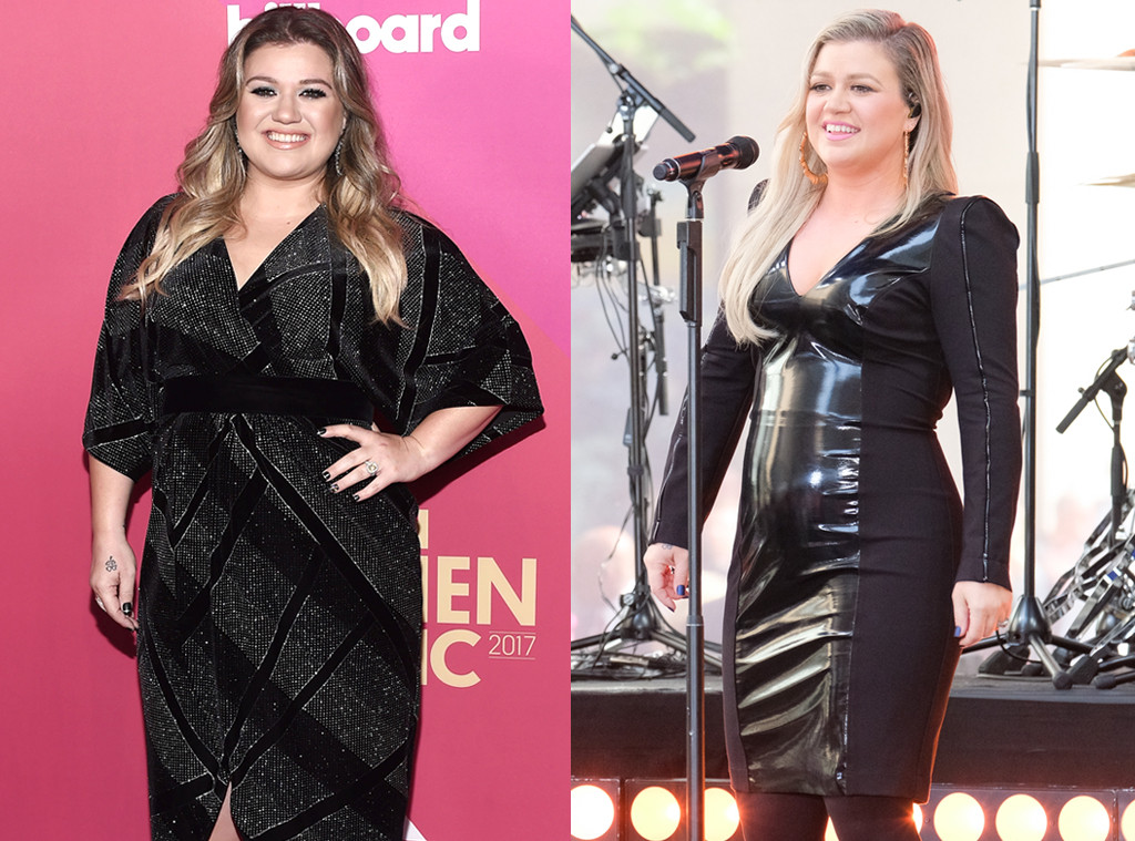 Kelly Clarkson's Weight Loss: See Before and After Photos