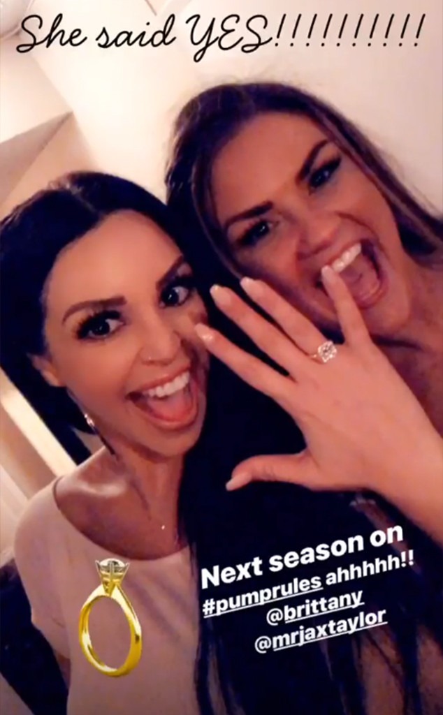 Scheana Shay, Brittany Cartwright, Engagement, Party, Ring