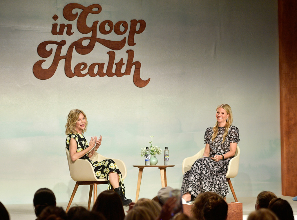 Meg Ryan, Gwyneth Paltrow, In goop Health Summit