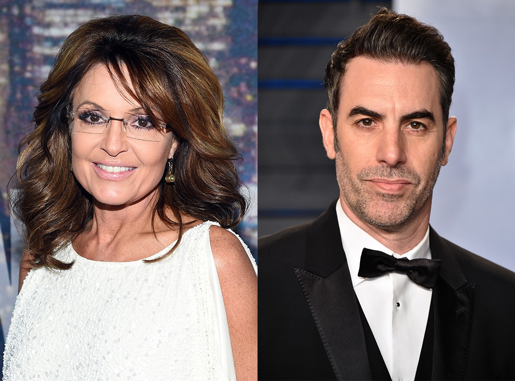 Sarah Palin, Sacha Baron Cohen 