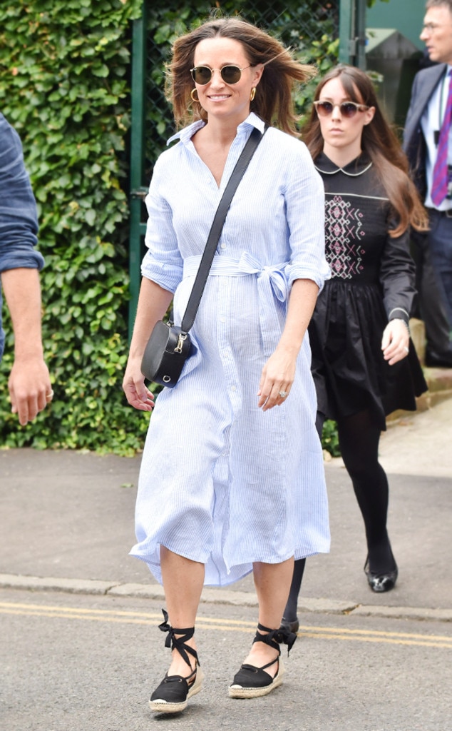 Lovely in Linen from Pippa Middleton's Pregnancy Style | E! News