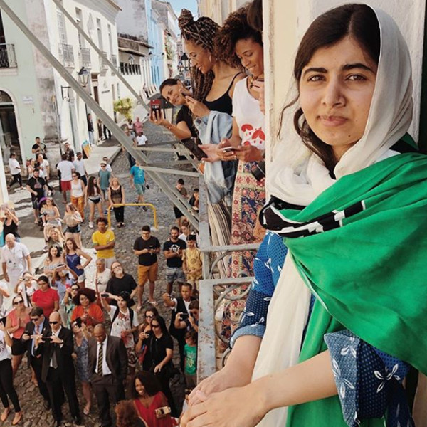 Malala Yousafzai, Instagram