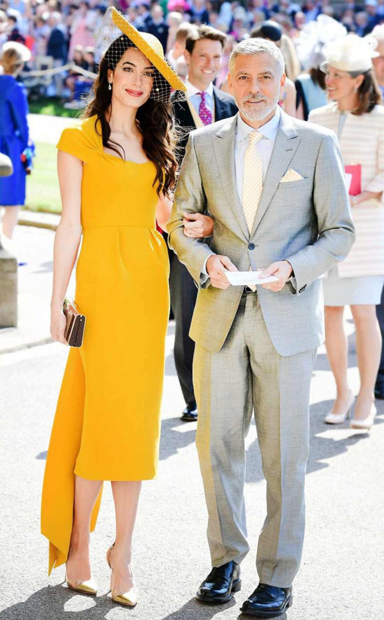 ESC: Amal Clooney, George Clooney