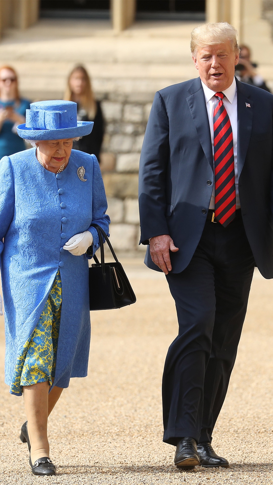 Queen Elizabeth II, Donald Trump