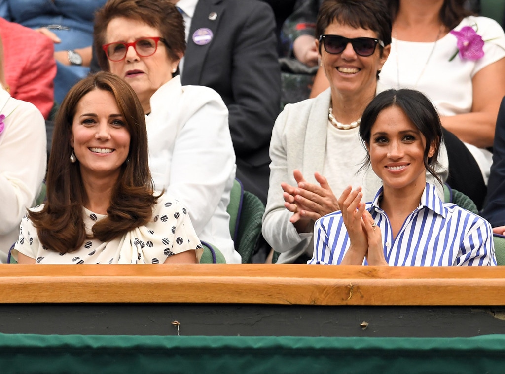 Kate Middleton, Meghan Markle, Wimbledon 2018