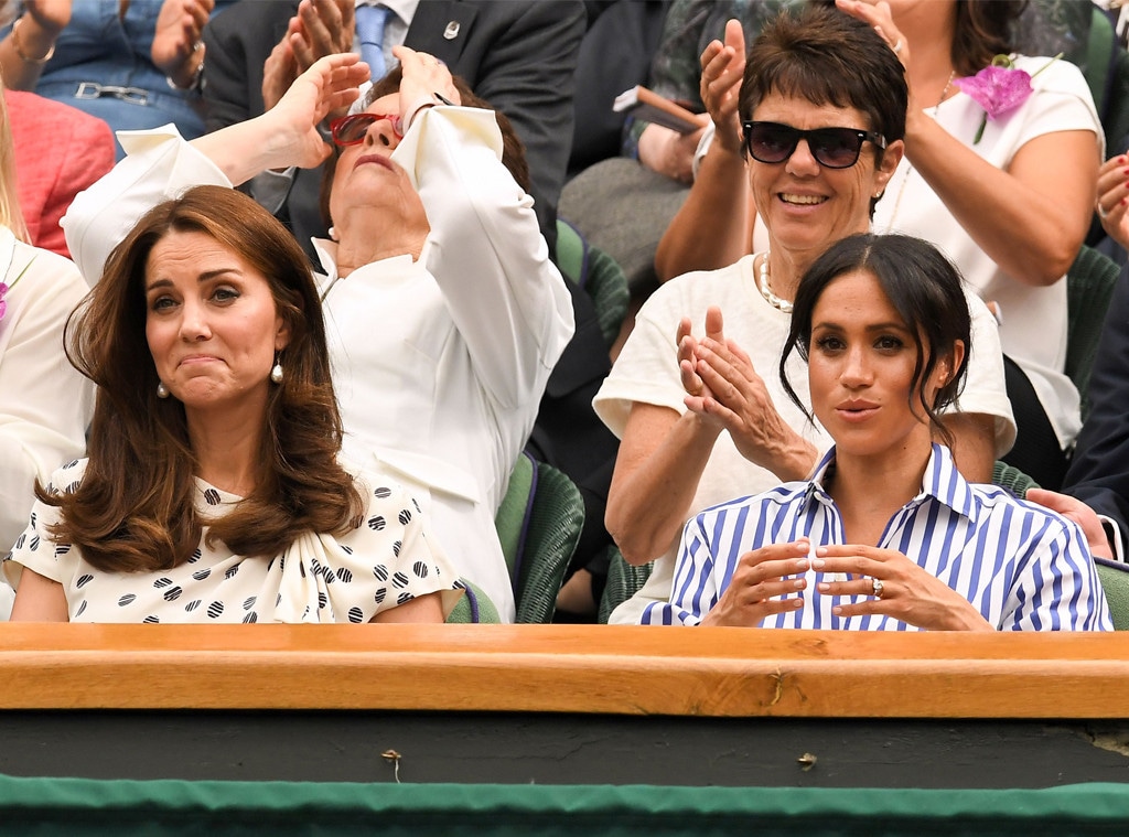 Kate Middleton, Meghan Markle, Wimbledon 2018