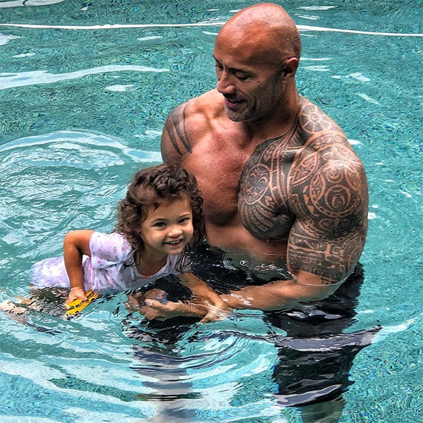 Dwayne Johnson, Daughter, Jasmine