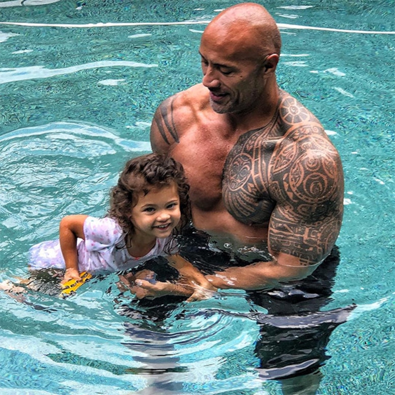 Dwayne Johnson, Daughter, Jasmine