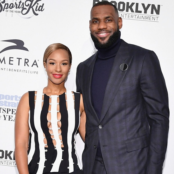 LeBron James and More Athletes Who Married Their School Sweetheart - E!  Online