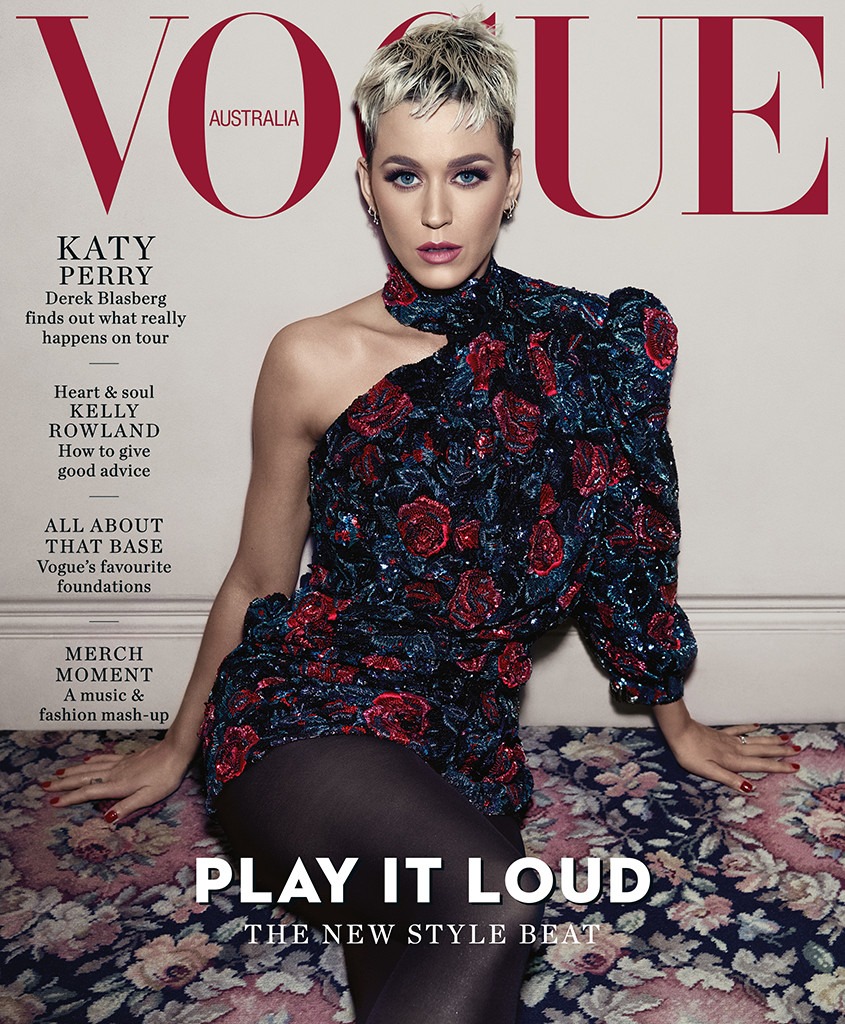 Katy Perry, Vogue Australia August 2018, cover