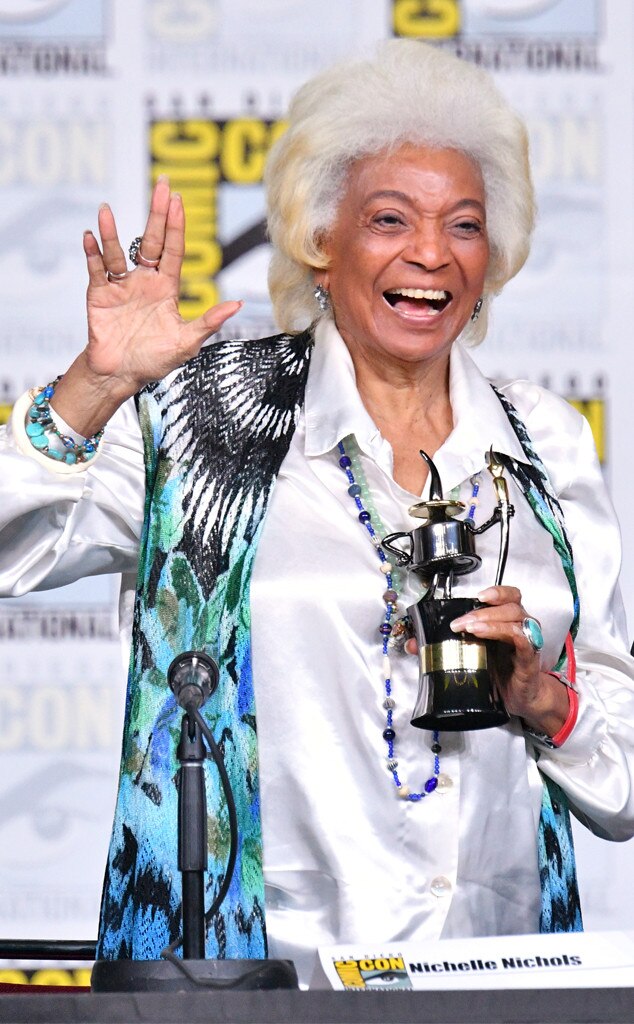 Nichelle Nichols from Comic-Con 2018: Star Sightings | E! News