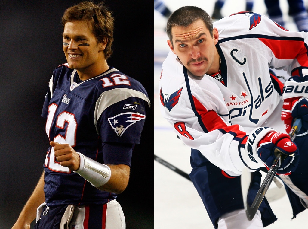 Alexander Ovechkin, Tom Brady