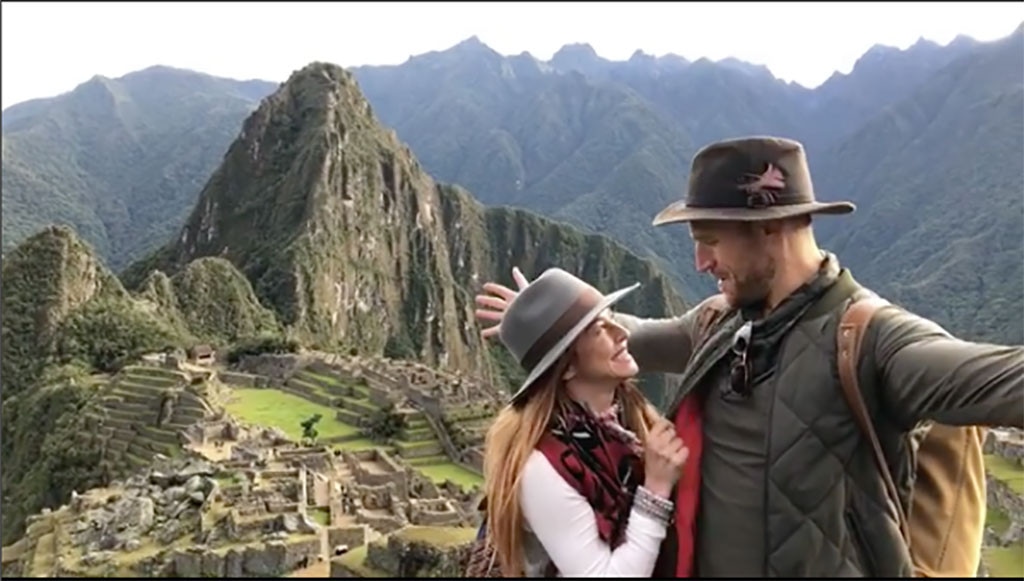 Julianne Hough, Brooks Laich, Machu Picchu