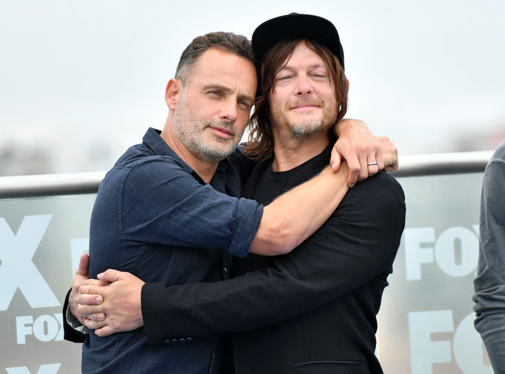 Andrew Lincoln And Norman Reedus From The Big Picture Todays Hot Photos E News 8678