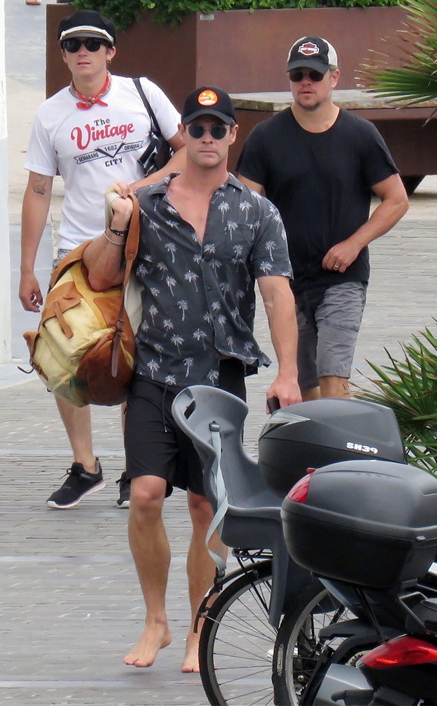 Chris Hemsworth, Matt Damon