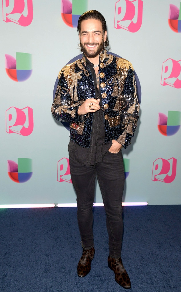 Maluma From Premios Juventud 2018 Red Carpet Arrivals | E! News