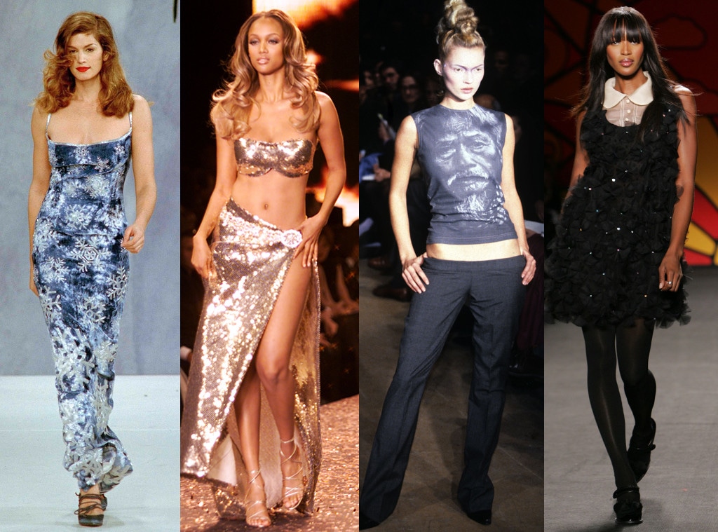 Cindy Crawford, Tyra Banks, Kate Moss, Naomi Campbell, Supermodel Poll