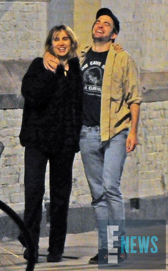 Robert Pattinson and Suki Waterhouse Enjoy PDA-Filled Date Night - Big