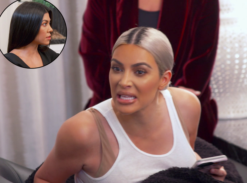 Kourtney Kardashian, Kim Kardashian