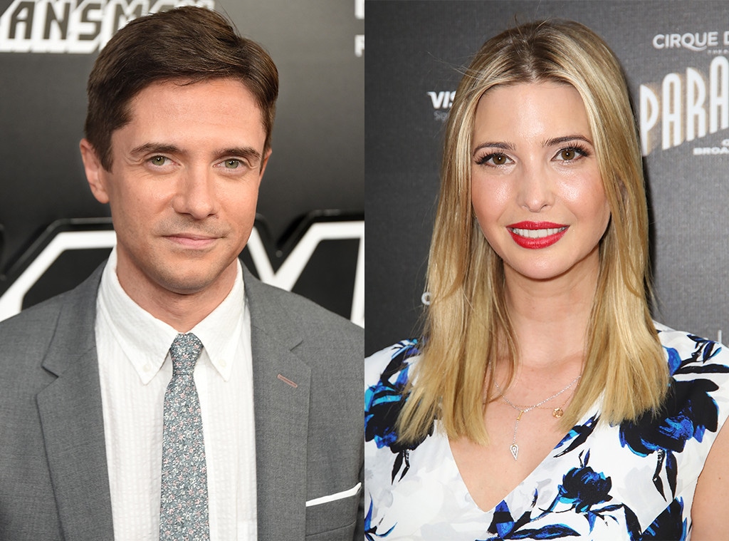 Topher Grace, Ivanka Trump 