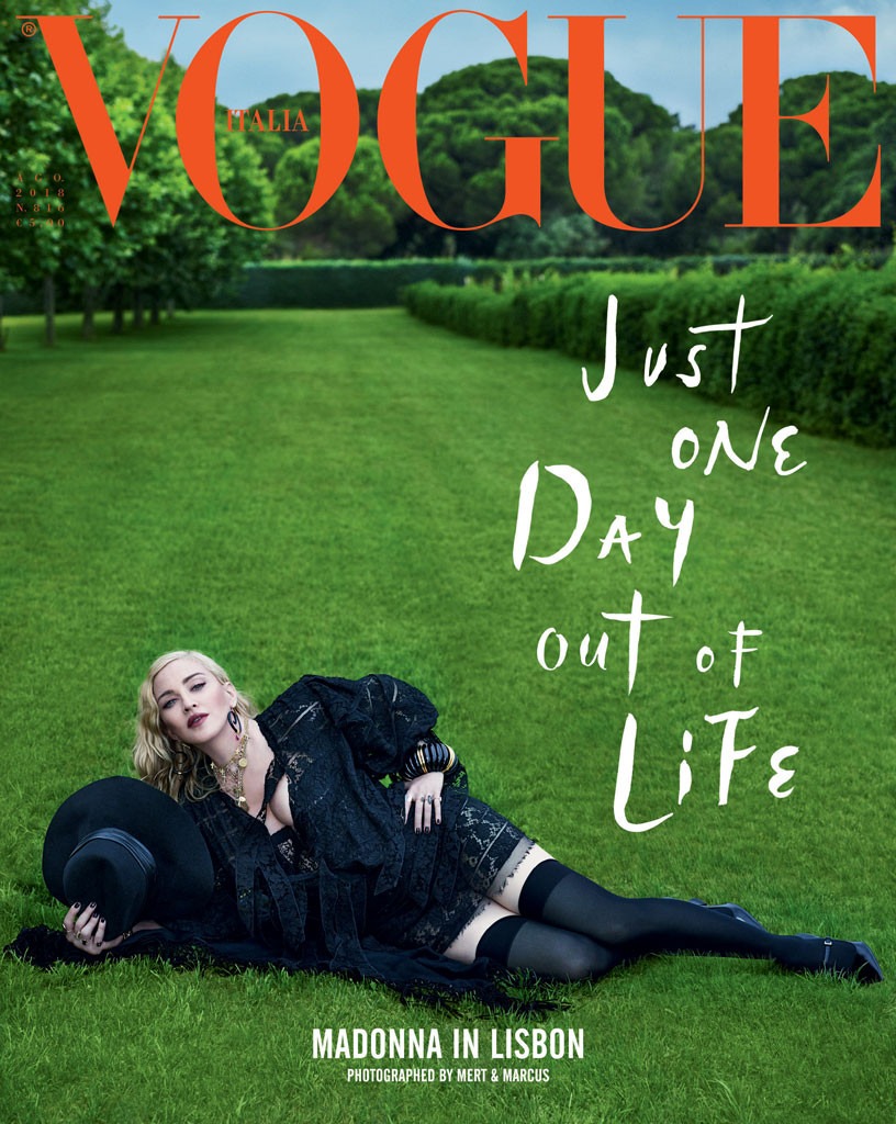Vogue Italia, Madonna, Vogue 2018
