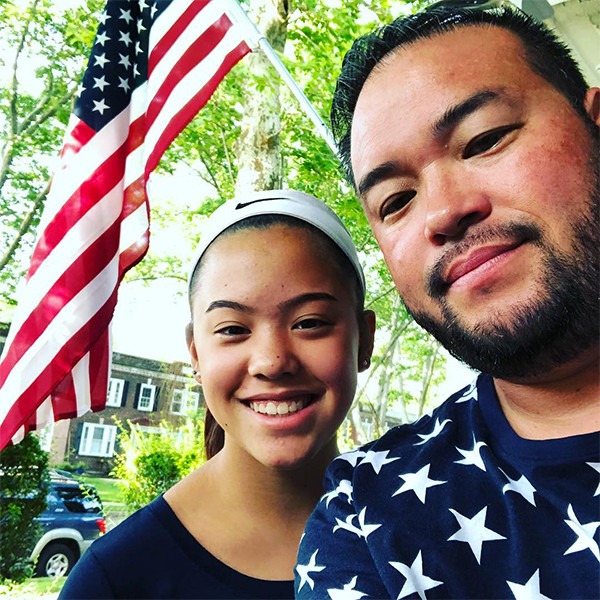 Jon Gosselin, Daughter, Hannah, Fourth of July