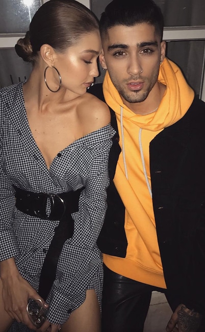 Gigi Hadid, Zayn Malik, Instagram