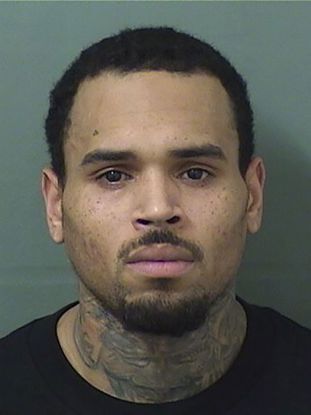 Chris Brown, Mug Shot