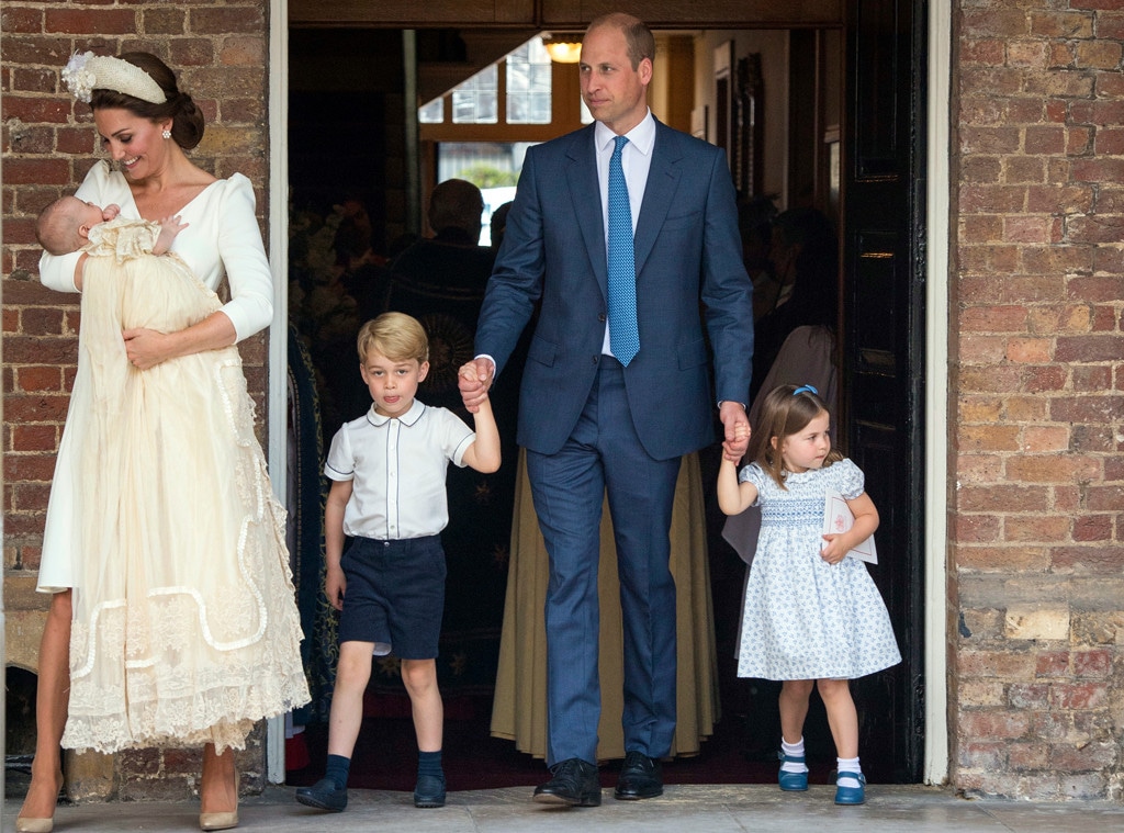 Prince Louis, Kate Middleton, Prince William, Prince George, Princess Charlotte, Prince Louis Christening