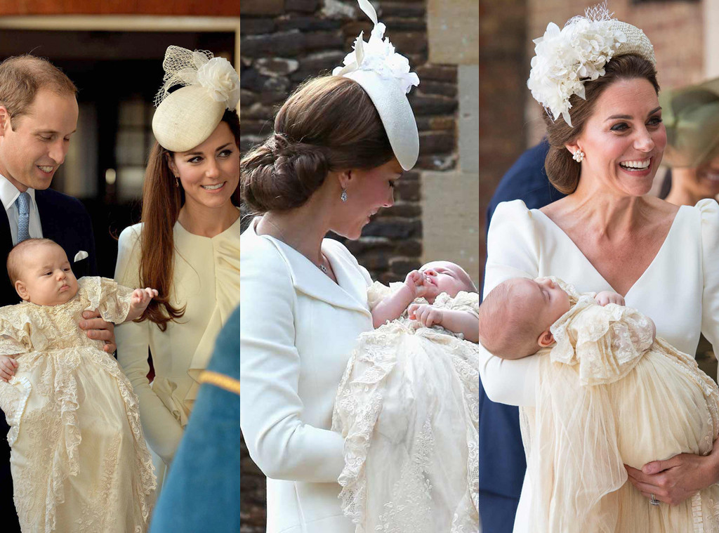 Comparing Prince George Louis And Princess Charlotte S Christenings E Online