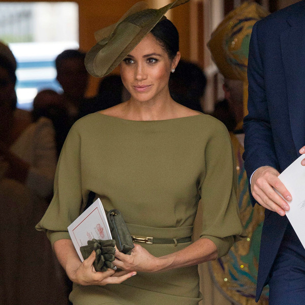 The Sophisticated Green Ensemble  Meghan markle, Strathberry, Duchess