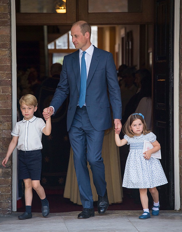 Prince Louis Baptism, Prince William, Prince George, Princess Charlotte