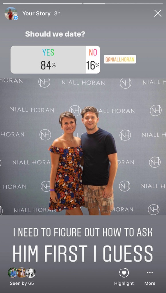 Niall Horan, Tory Appel,Twitter