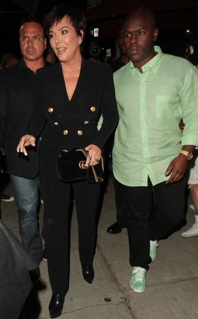 Kris Jenner & Corey Gamble from Kylie Jenner's 21st Birthday Party | E ...