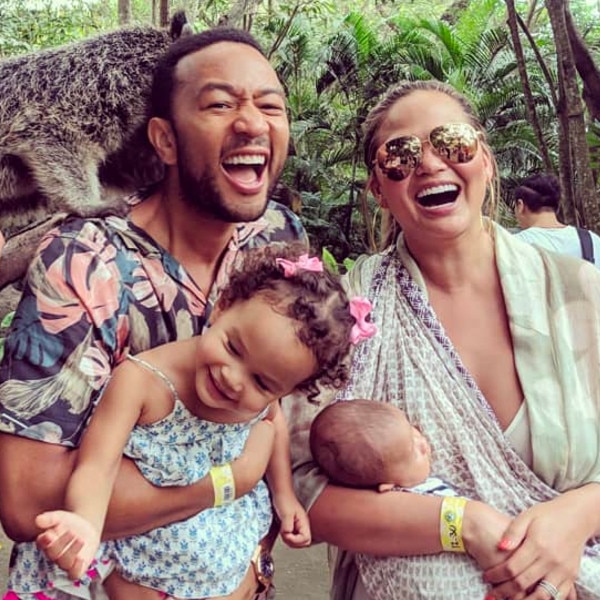 Photos From Chrissy Teigen & John Legend's Cutest Family Moments - E ...