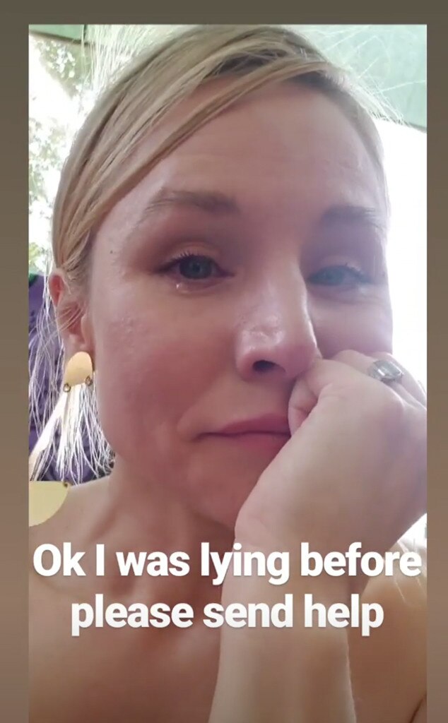 Kristen Bell, Preschol Graduation, Instagram