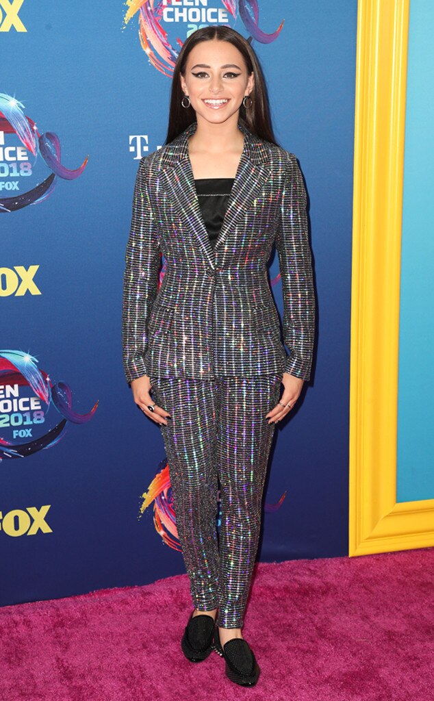Sky Katz from Teen Choice Awards 2018 Red Carpet Fashion E! News