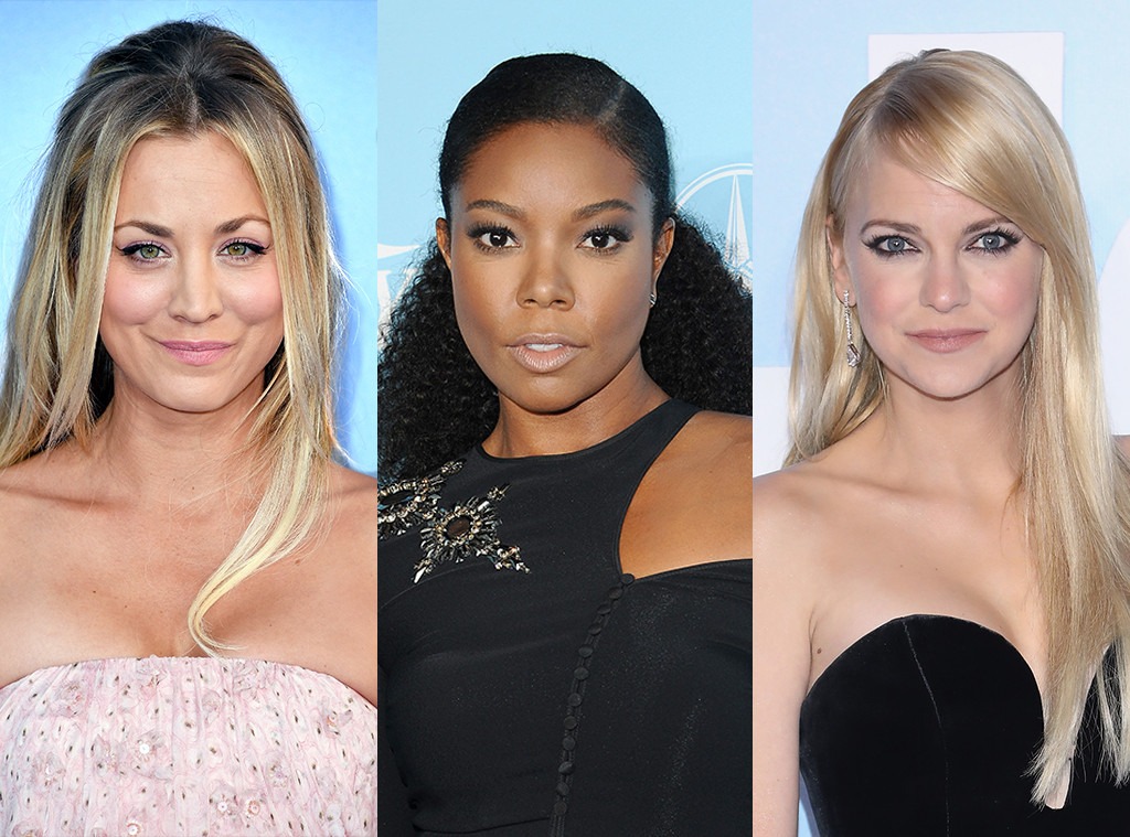 Kaley Cuoco, Gabrielle Union, Anna Faris 