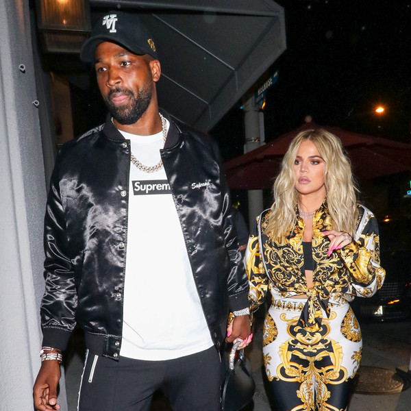 Khloe Kardashian And Tristan Thompson Enjoy Date Night Out E Online Uk