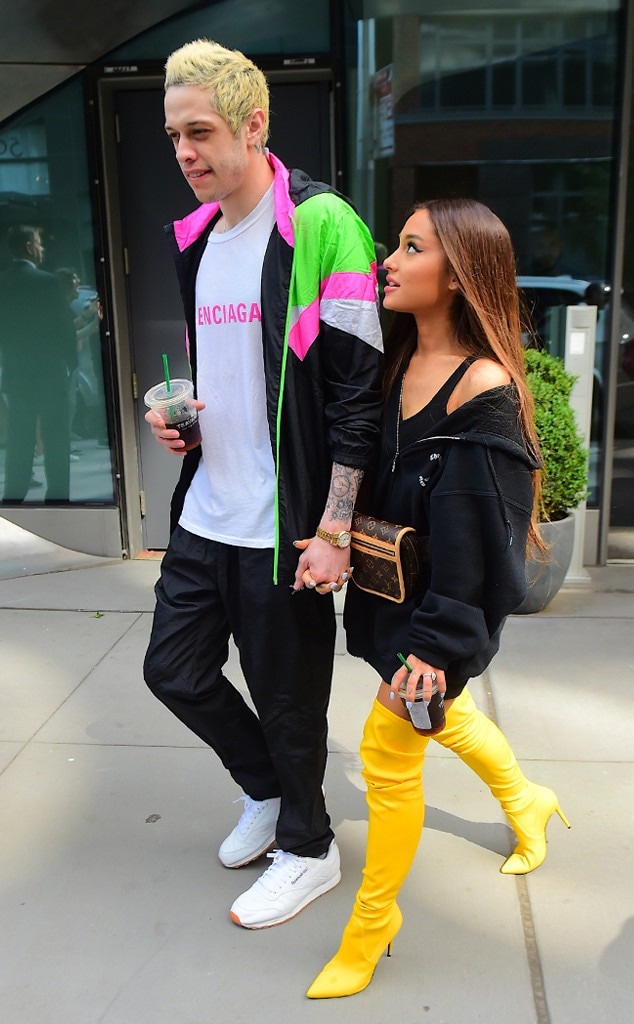 Ariana Grande And Pete Davidson S Rapid Relationship Timeline E Online Ariana Grande And Pete Davidson S Rapid Relationship Timeline E Online