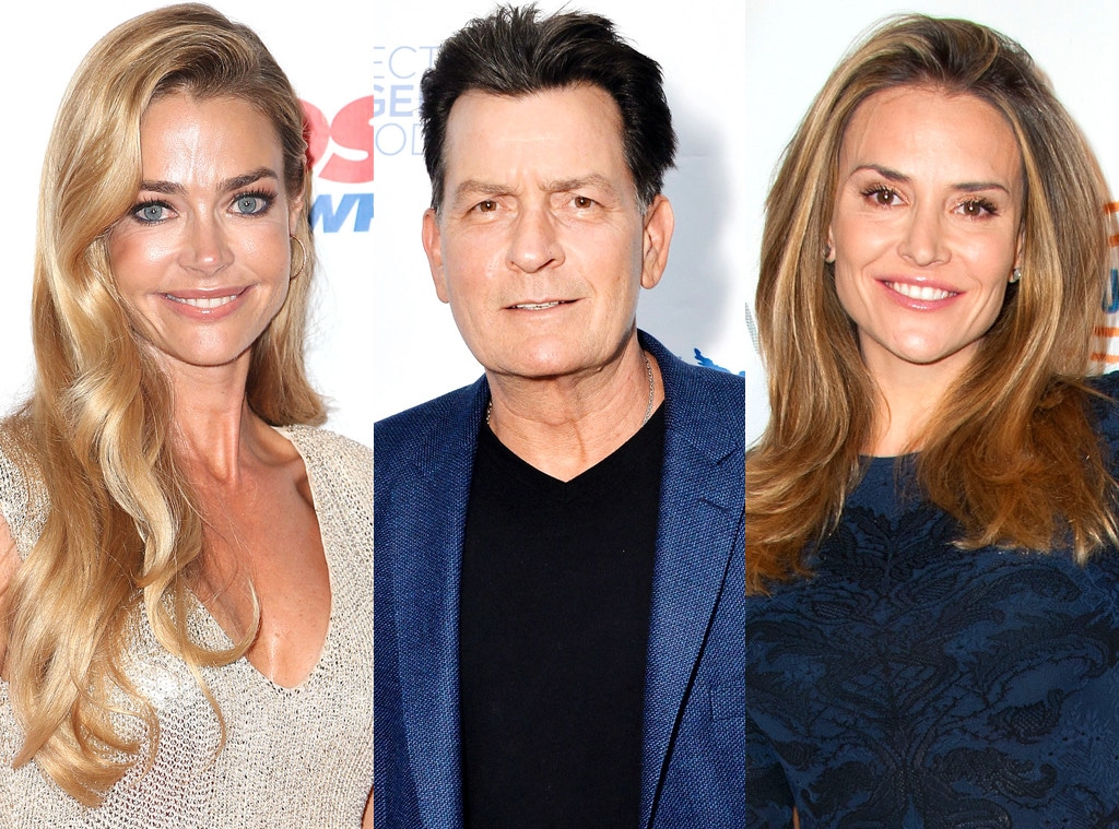 Denise Richards, Charlie Sheen, Brooke Mueller