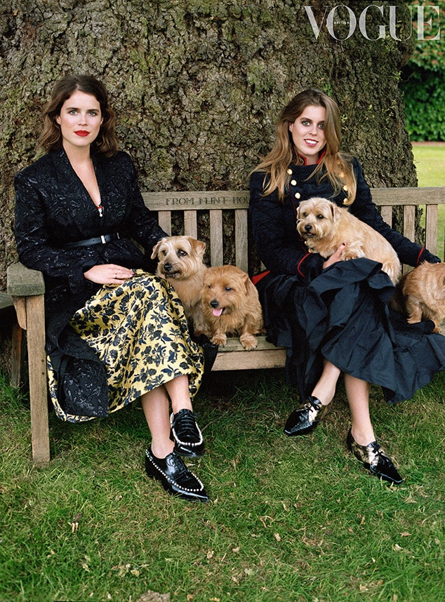 Princess Eugenie, Princess Beatrice, British Vogue