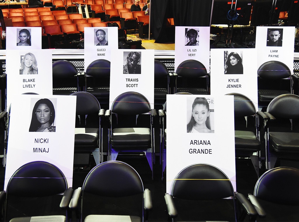 MTV VMAs, MTV VMA seating chart, 2018 MTV VMAs 