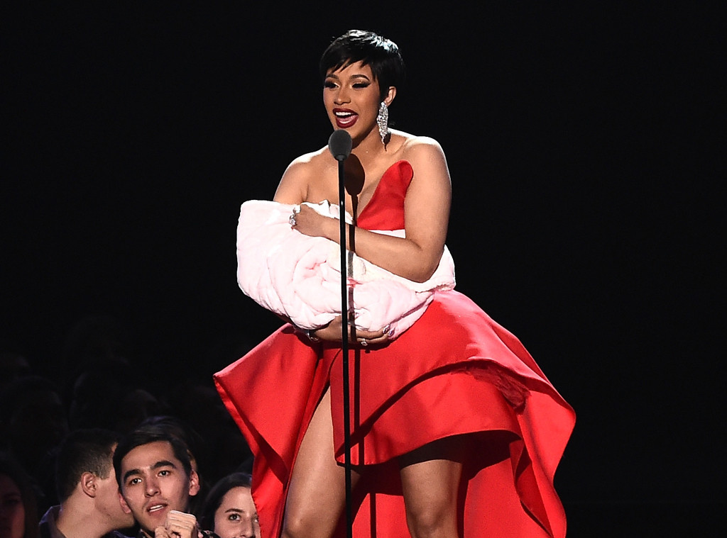 Cardi B was queen of the wardrobe change at the American Music Awards