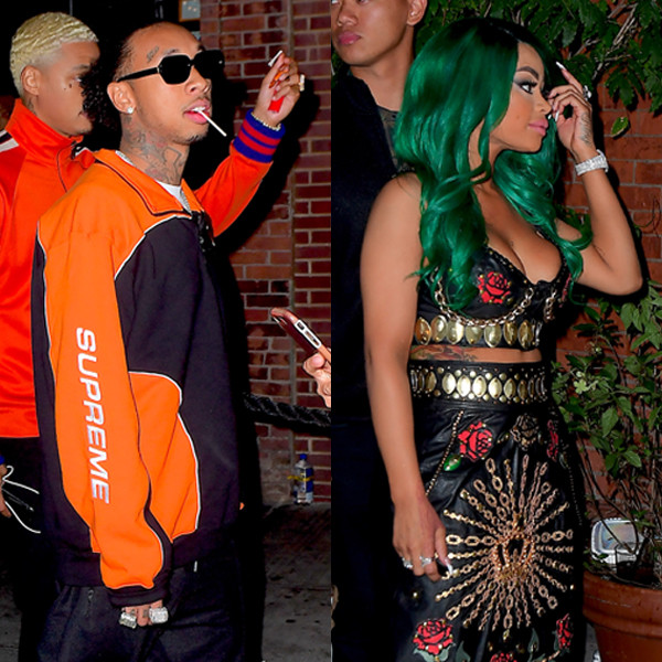 Blac Chyna And Tyga Reunite In New York City 4 Years After Split E News Uk