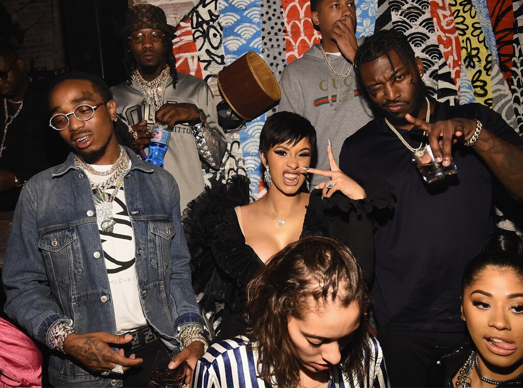 Offset, Cardi B & Quavo from MTV Video Music Awards 2018 After-Parties ...